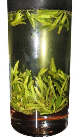 高品質の早春オーガニック竹珠清緑茶